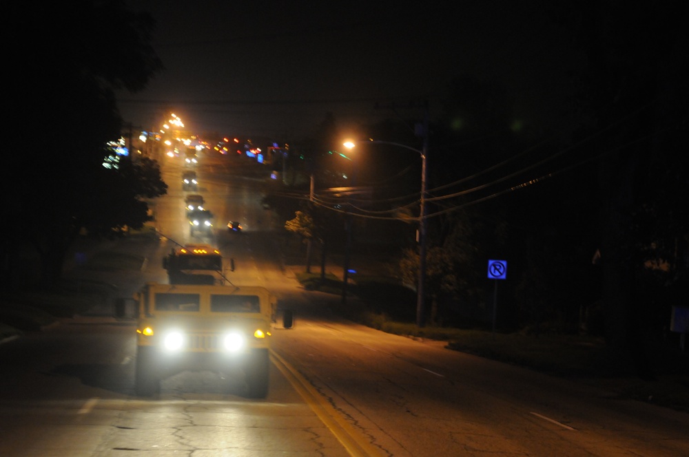 Maine National Guard convoy to support Vermont's Hurricane Irene recovery