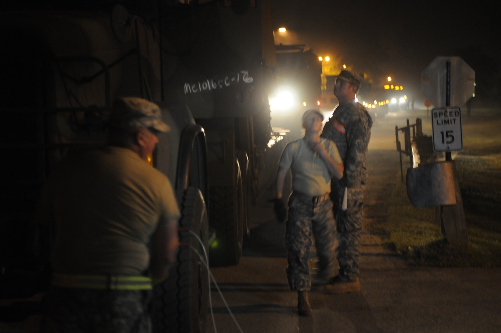 Maine National Guard convoy to support Vermont's Hurricane Irene recovery