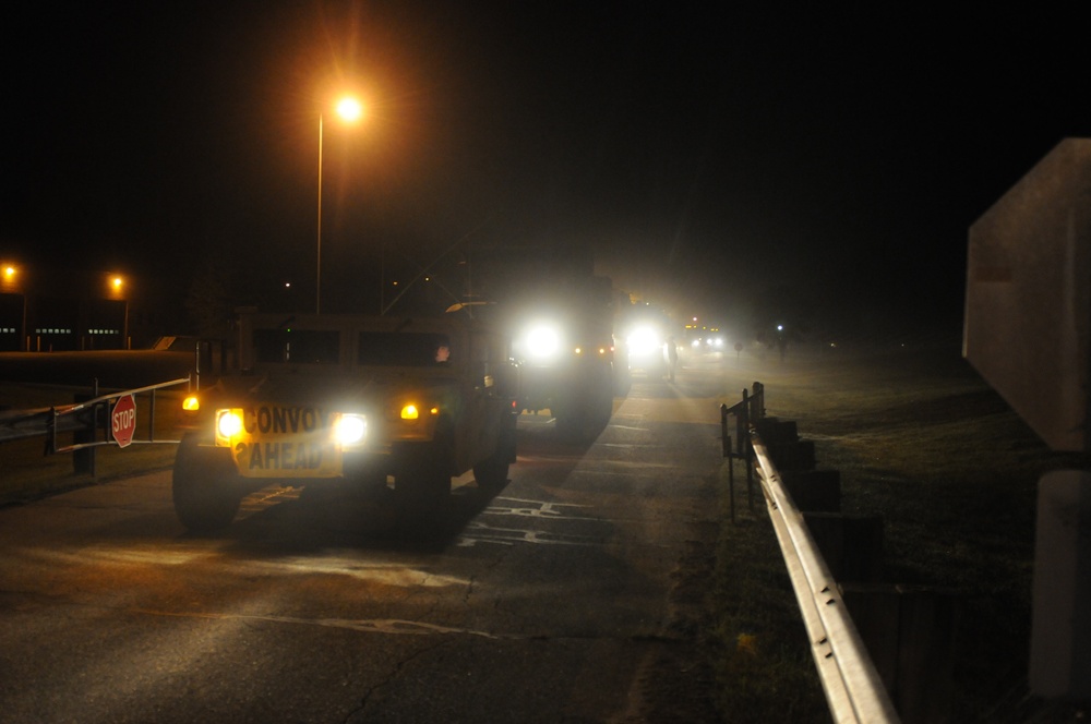 Maine National Guard convoy to support Vermont's Hurricane Irene recovery