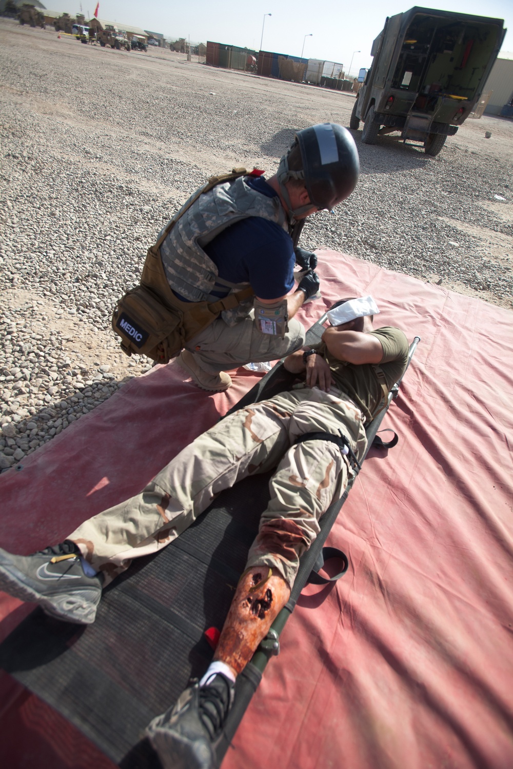 Mass casualty drill tests emergency responders’ skills and techniques