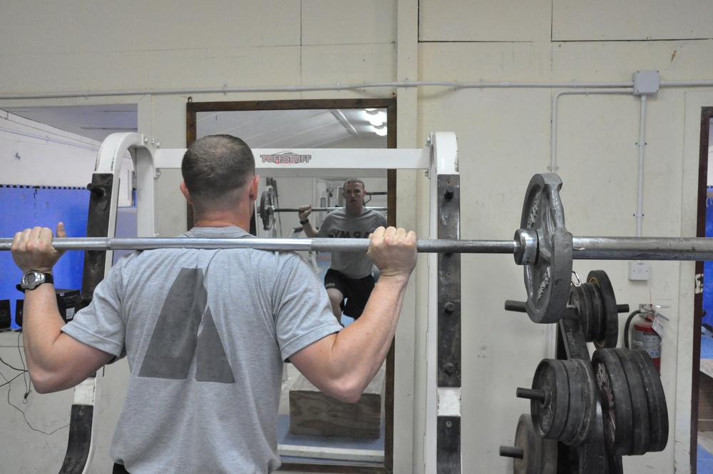 ‘Dragon’ Battalion soldiers take fitness to the next level in gym honoring fallen comrade