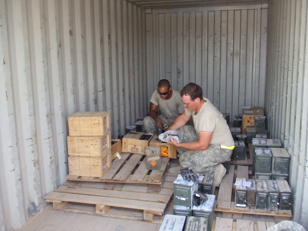 'Lifeline' Battalion prepares for transition of three key sustainment hubs at Camp Liberty, Iraq