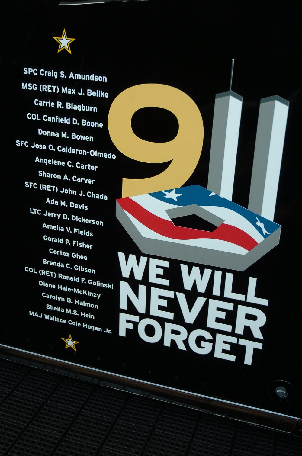 9/11 Pentagon victims names