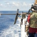 USCGC Forward crew conducts gun shoot at sea