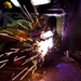 Welding project onboard USCGC Forward