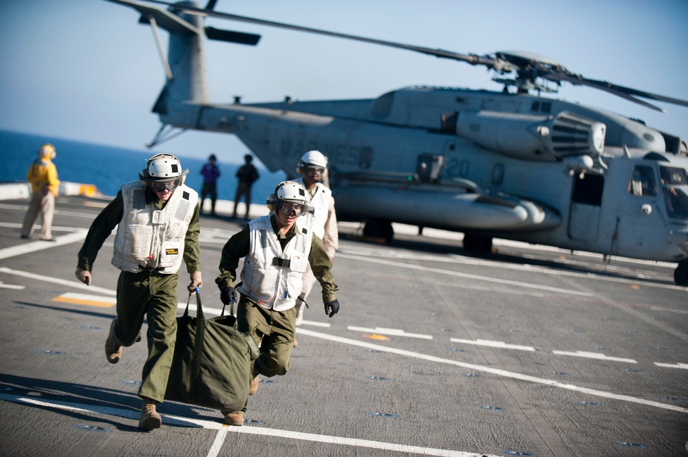 USS New Orleans action