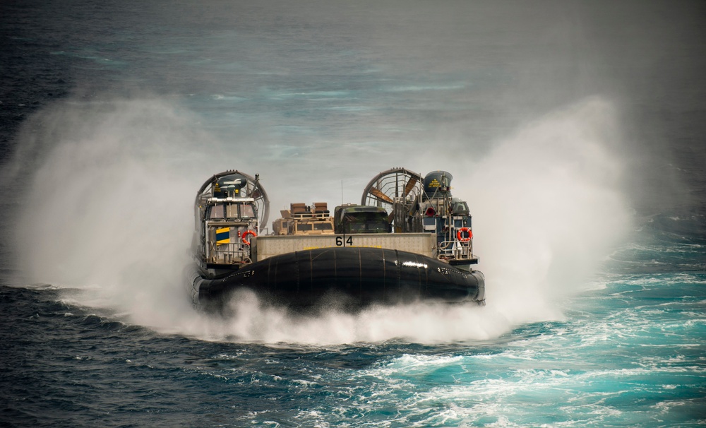 USS New Orleans action