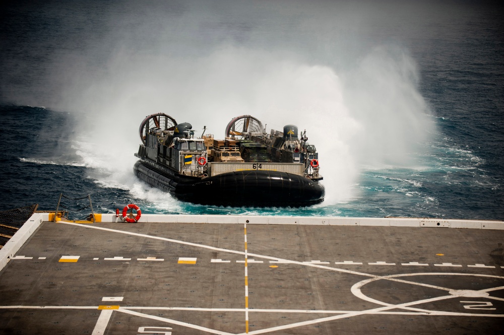 USS New Orleans action