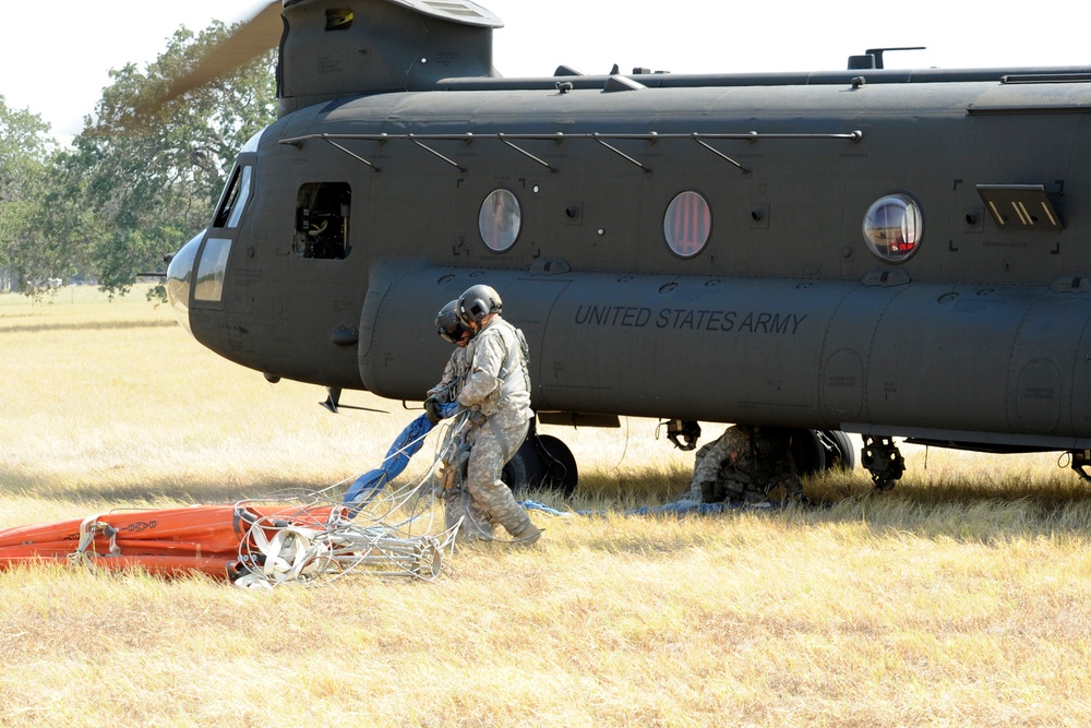 Texas National Guard helicopters battle Bastrop blaze