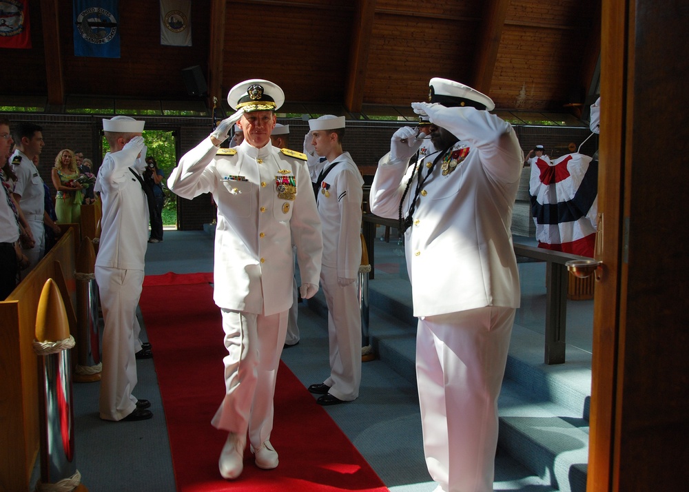 Submarine Group 2 change of command