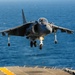 AV-8B Harrier lands aboard USS Makin