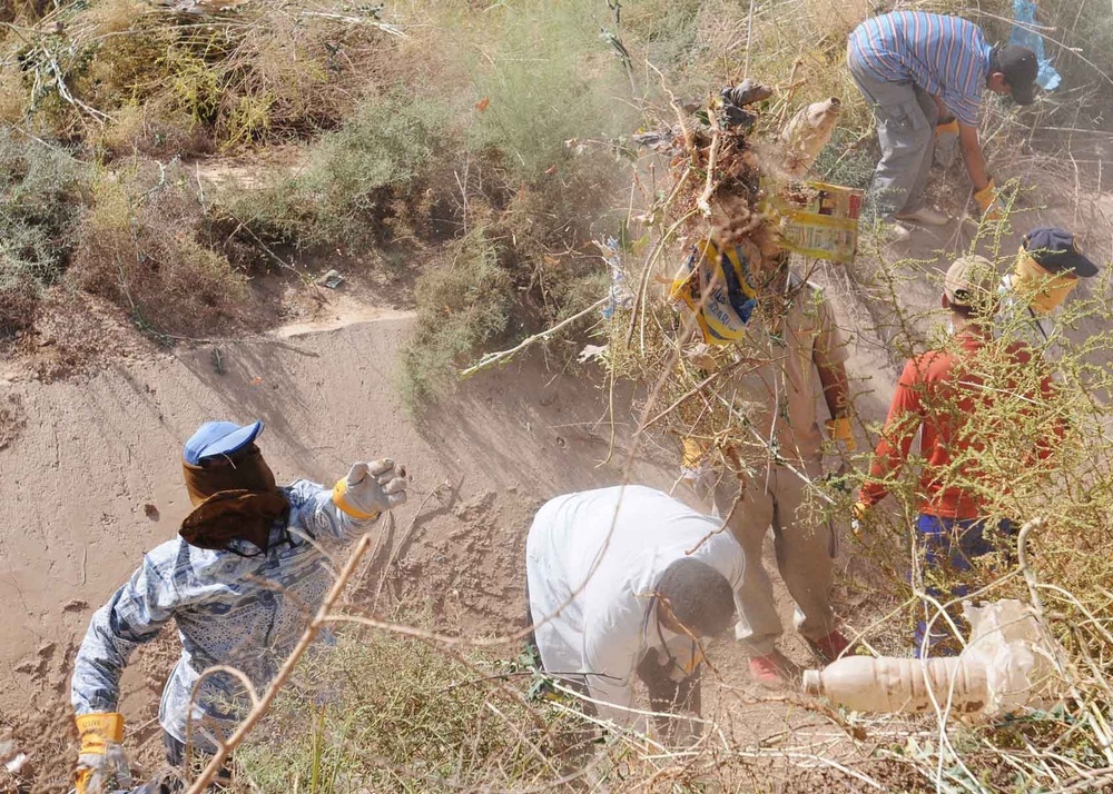 Black Jack engineers secure canal, build international relations