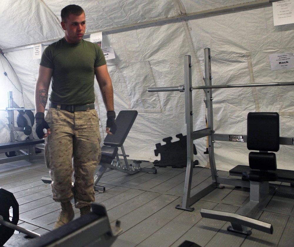 Georgia Marine joins Corps after shedding a third of bodyweight