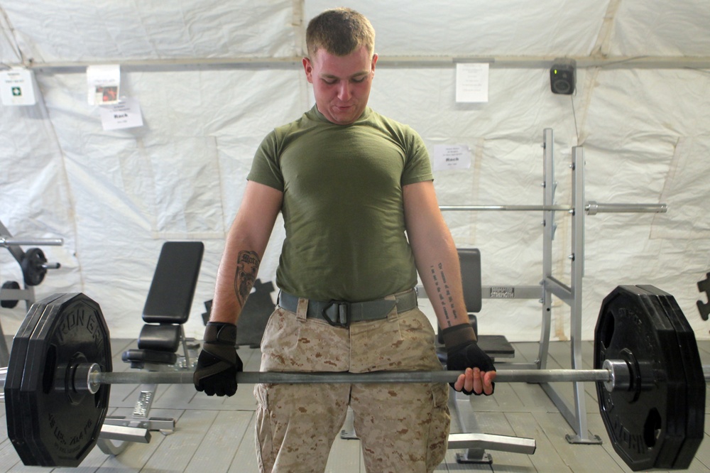 Georgia Marine joins Corps after shedding a third of bodyweight