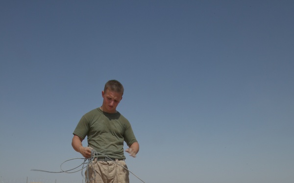 Communications Marines keep ‘Bad Company’ connected