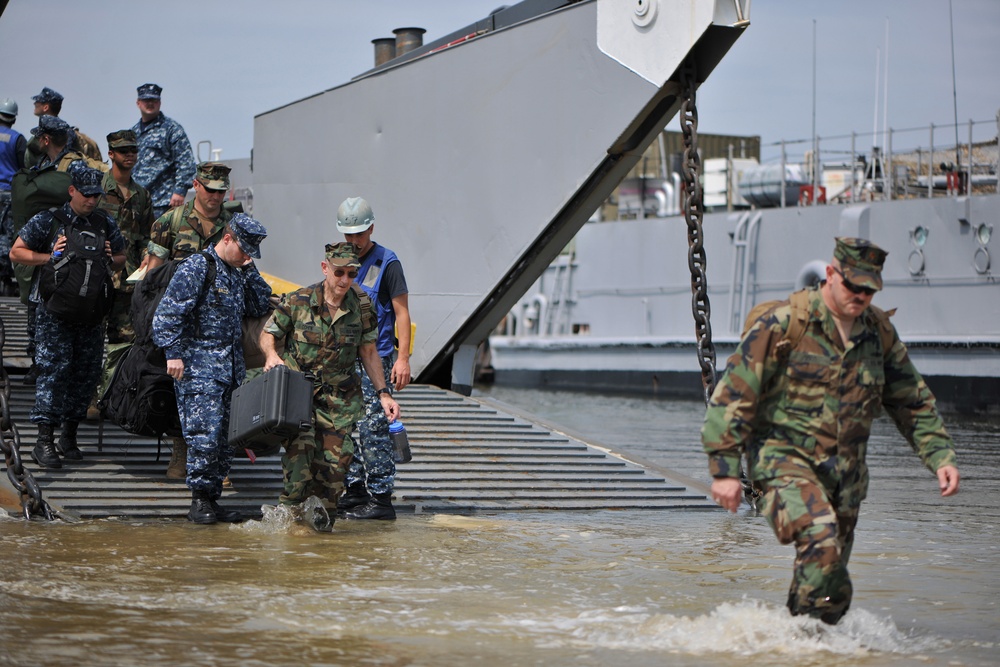 NECC AFP on board USS Wasp