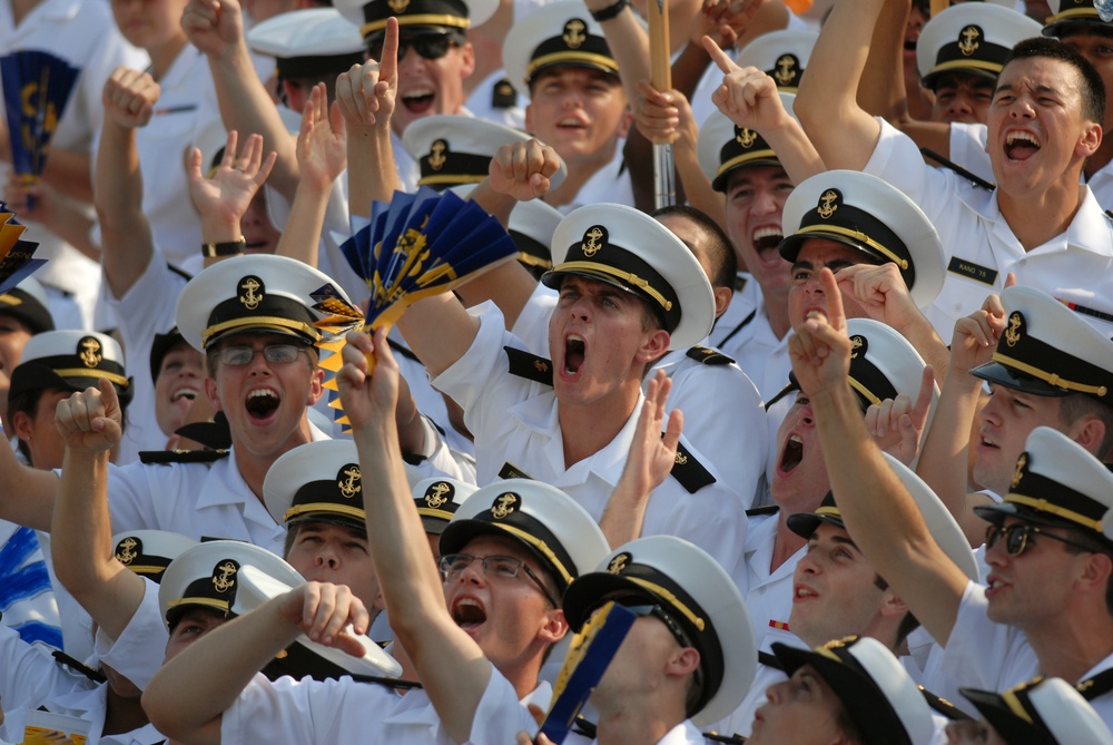 Navy football game