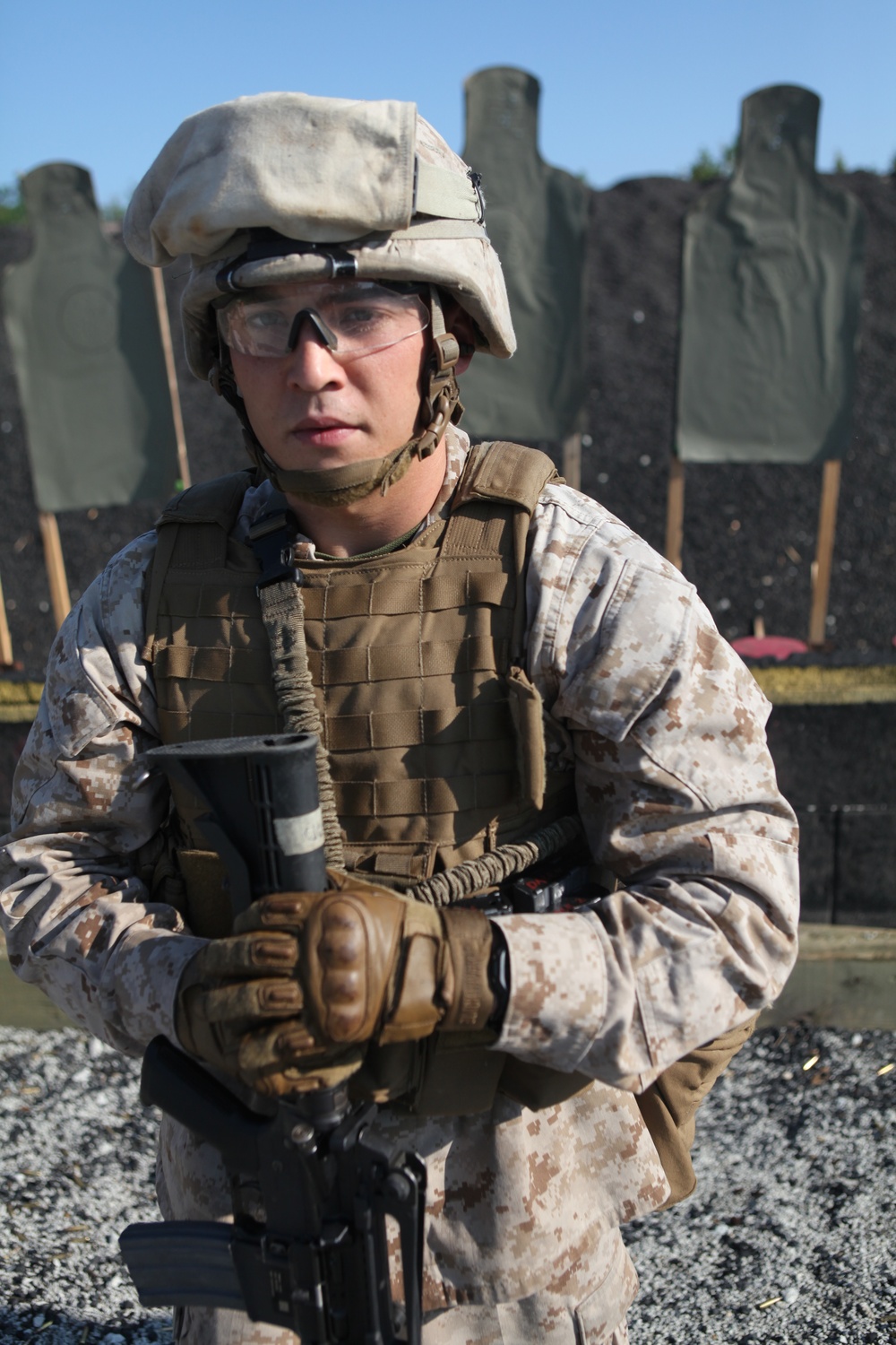 Marines fire thousands of rounds during Close Quarters Tactics Course