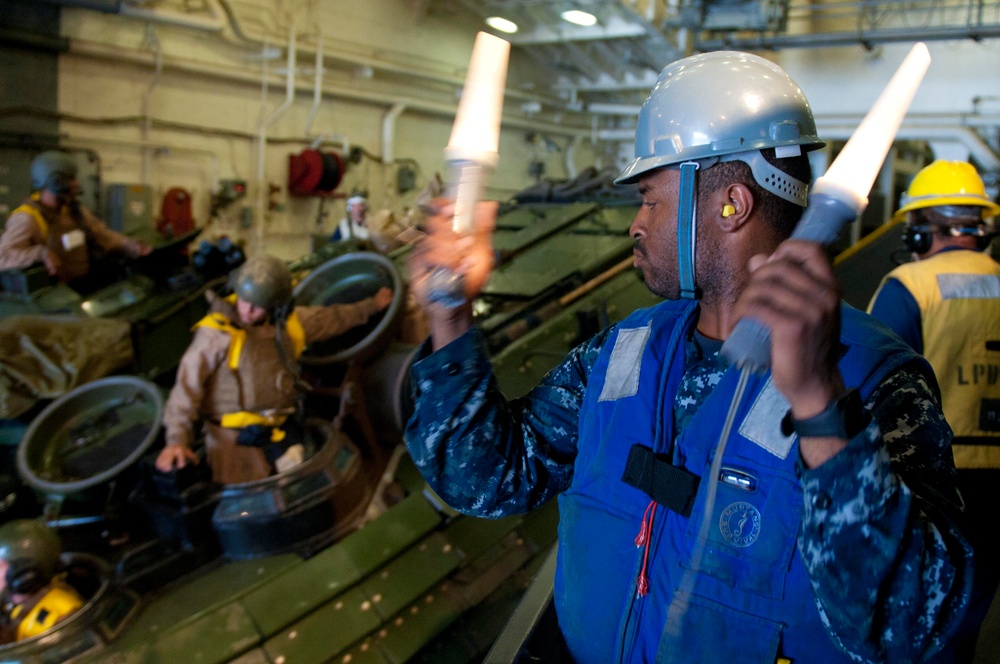 USS New Orleans action