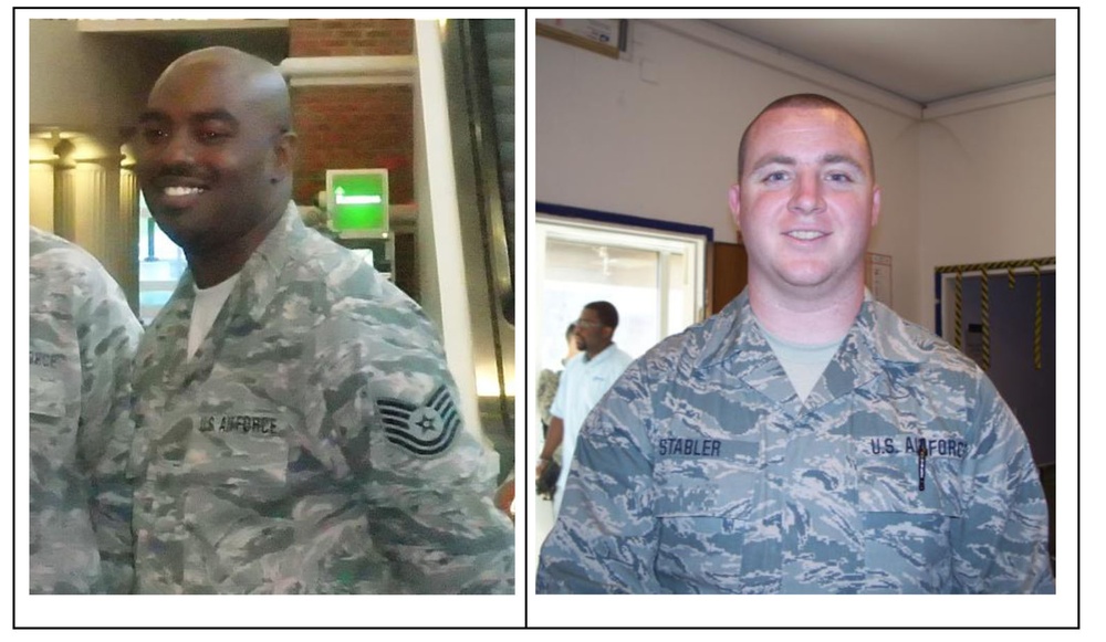 Red Tail fitness: Two JBB airmen lose 71 pounds combined