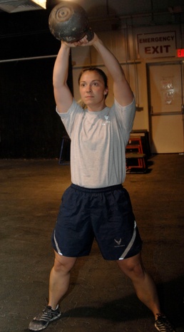 Red Tail fitness: Captain increases strength during deployment