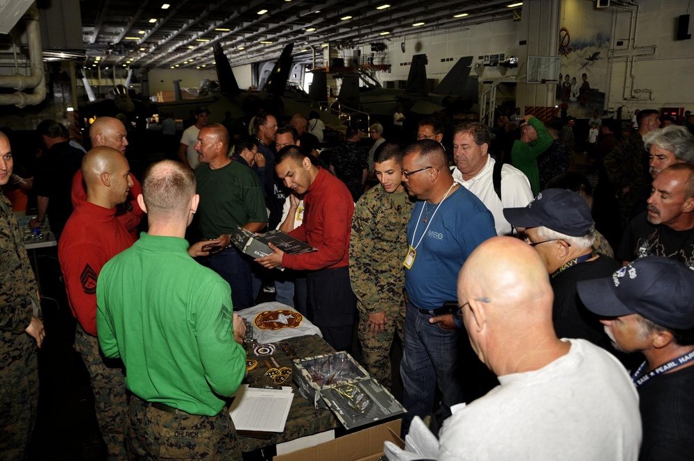 USS Ronald Reagan tiger cruise