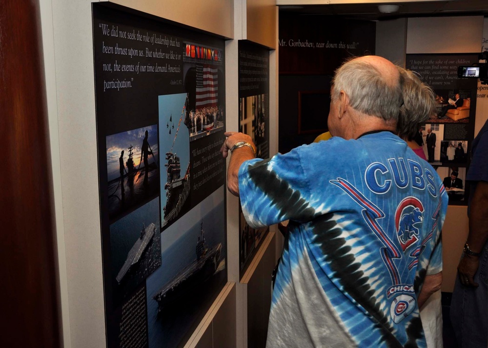 USS Ronald Reagan tiger cruise