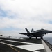 Fly off aboard USS Ronald Reagan