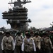 Fly off aboard USS Ronald Reagan