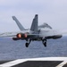 Fly off aboard USS Ronald Reagan