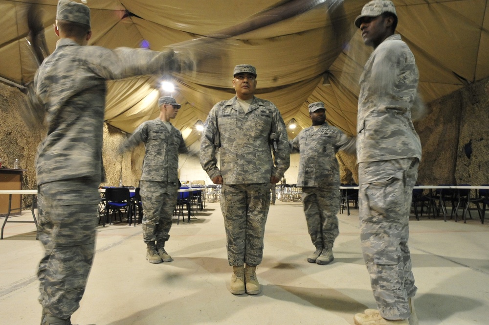 Honor Guard at Ali Base, Iraq