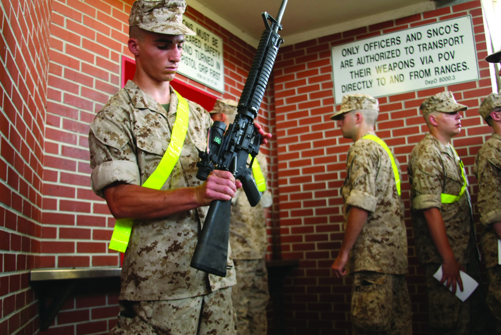 Recruits to test fire with scopes