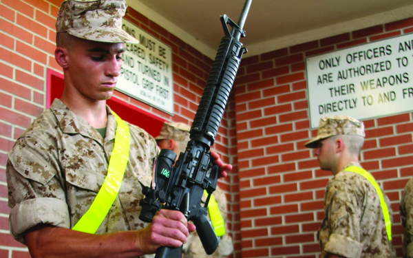 Recruits to test fire with scopes