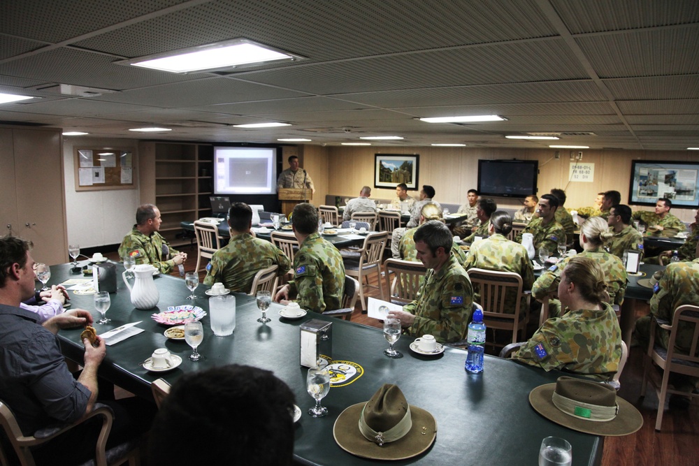 13th MEU visits Darwin Australia for bilateral TSC