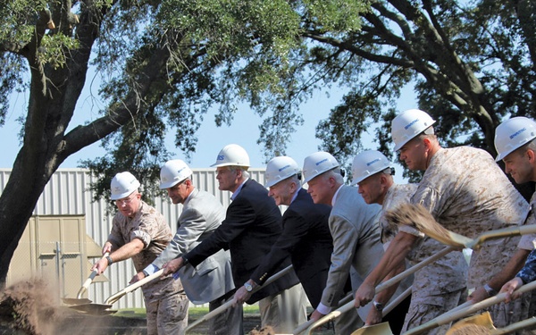 JSF breaks ground