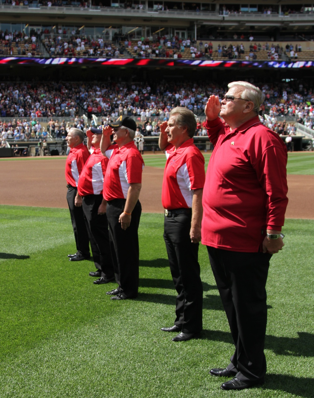 Twins Platoon honored