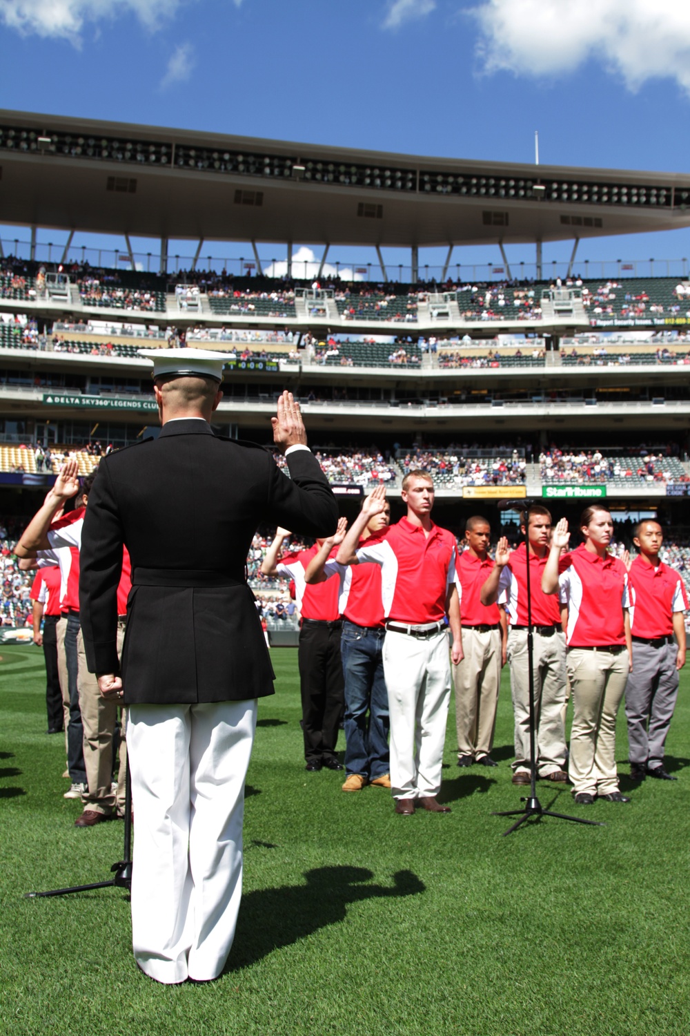 Twins Platoon honored