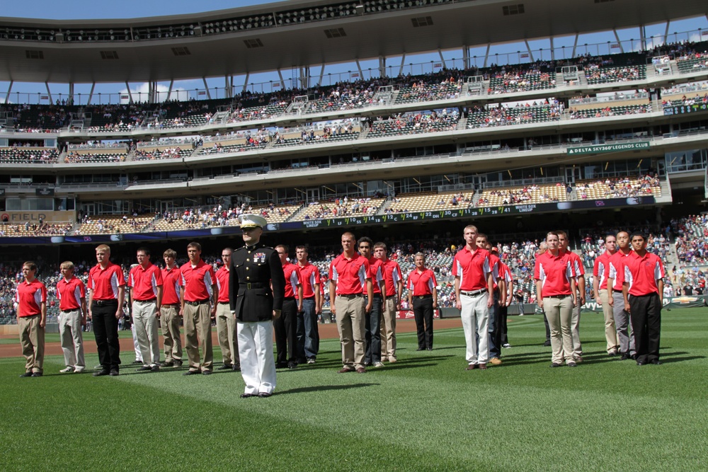 Twins Platoon honored
