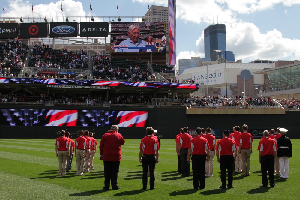 Twins Platoon honored