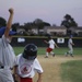 Three-pitch softball teaches young players teamwork