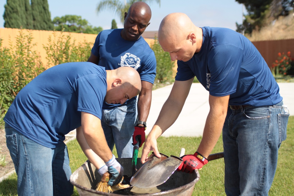 Kilo Company builds homes through Habitat for Humanity