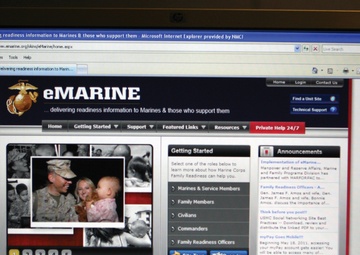 eMarine website launches, connects Marines, families