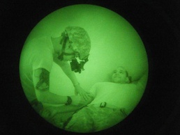 A shot in the dark: 'Dragon' Battalion medics conduct no-light intravenous training