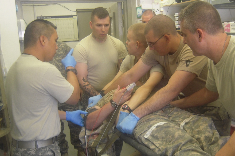 ‘Saber’ Squadron keeps mass casualty reaction skills sharp