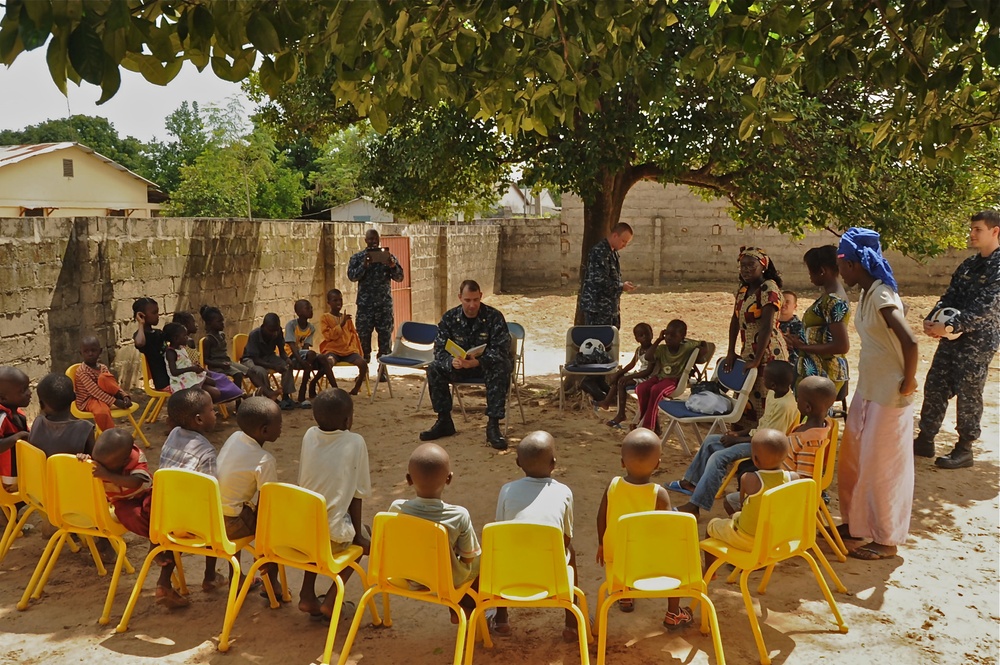 HSV Swift in the Gambia