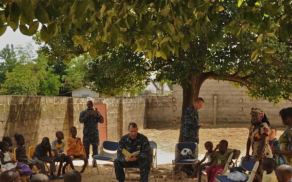 HSV Swift in the Gambia