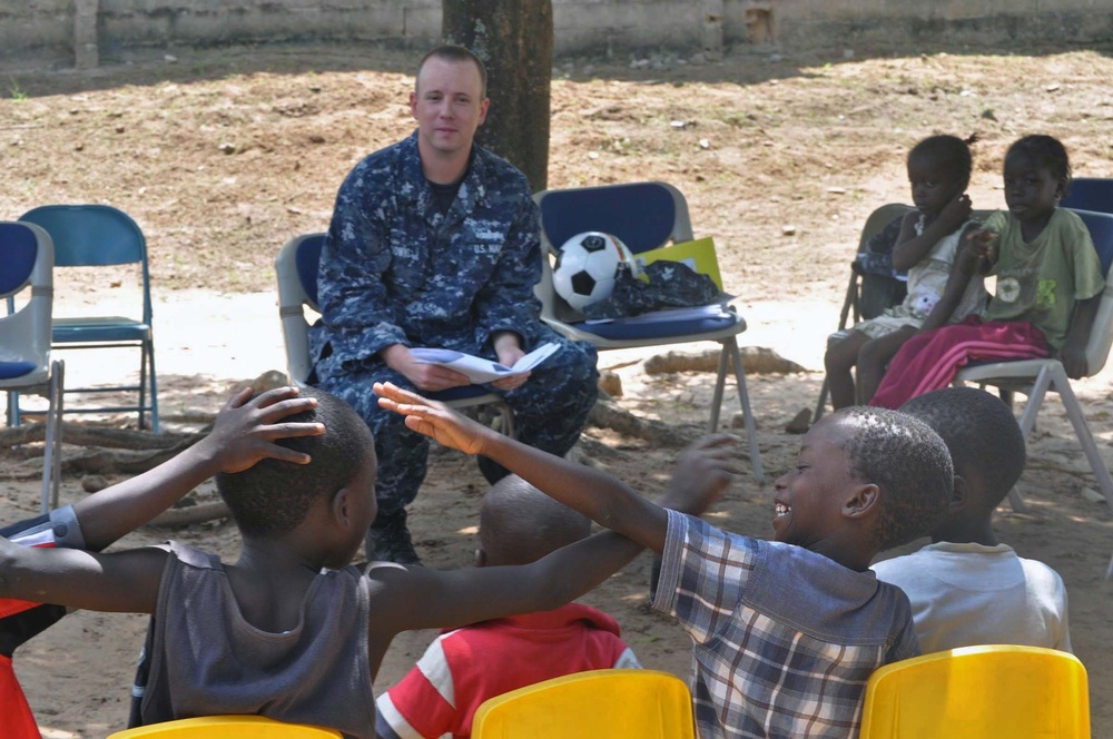 HSV Swift in the Gambia