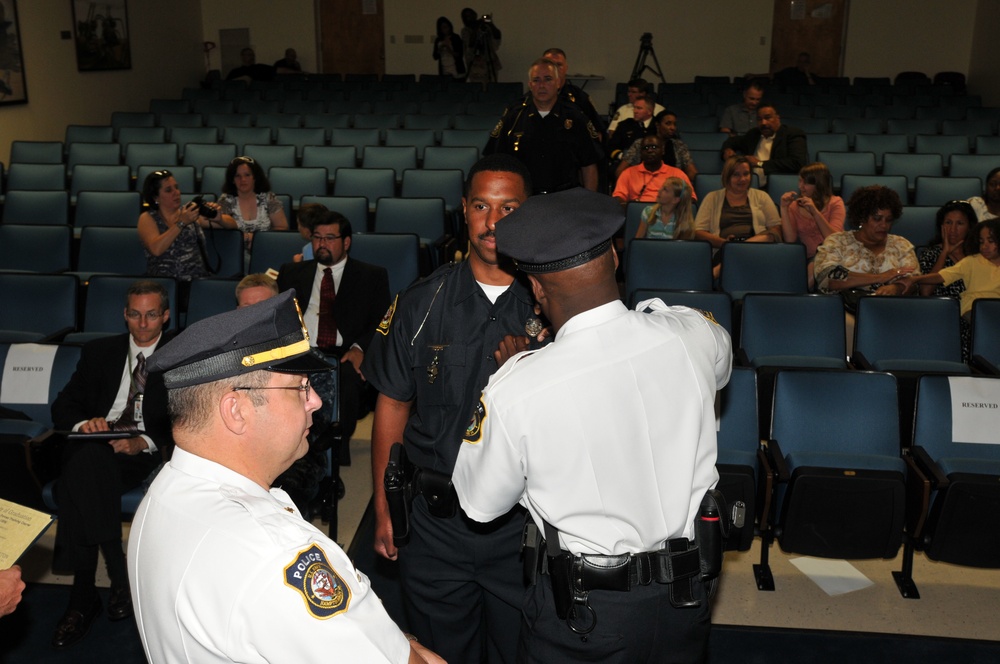 Training academy graduation