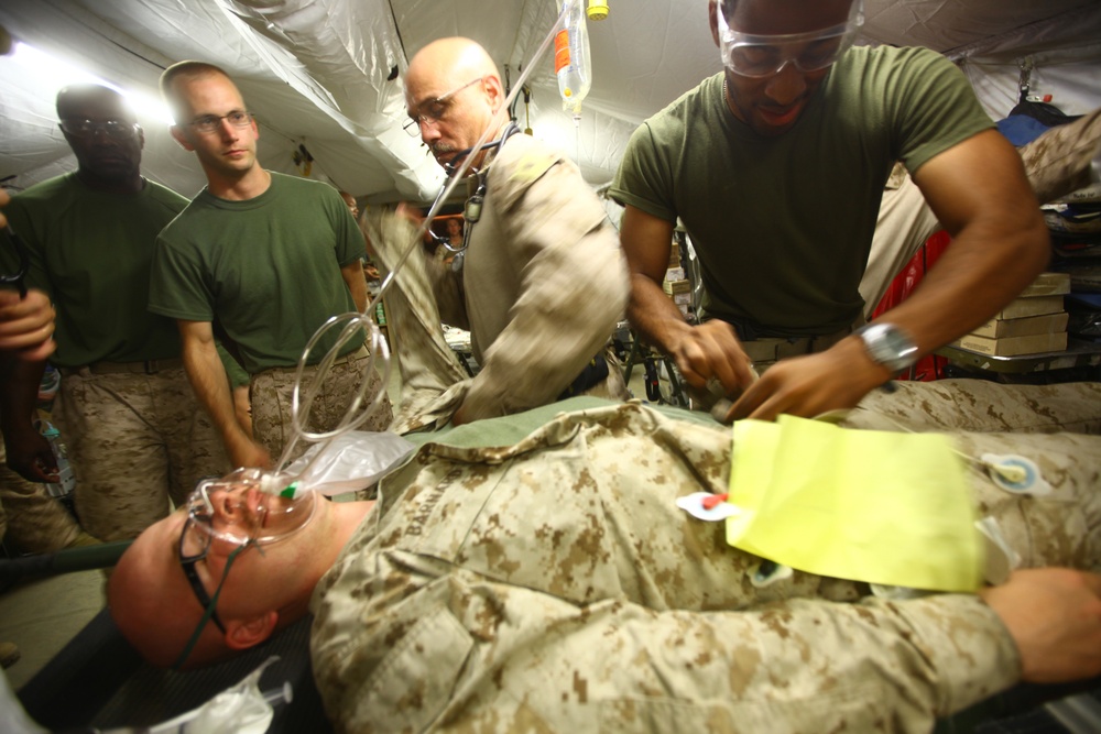 Shock Trauma Platoon hits the ground running