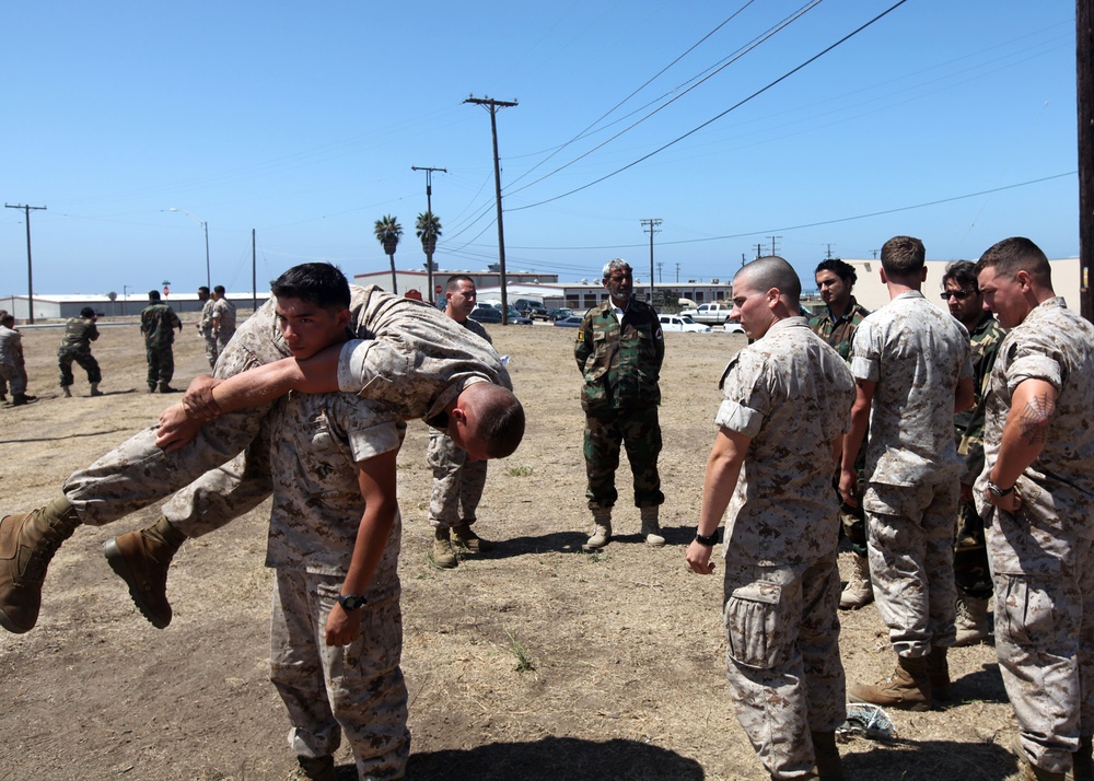 ANA role players help Marines prepare for Afghanistan